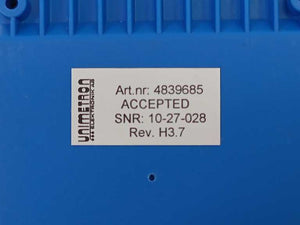 Unimetron 4839685 Rev.: H3.7 GETINGE Autoclave Spareparts