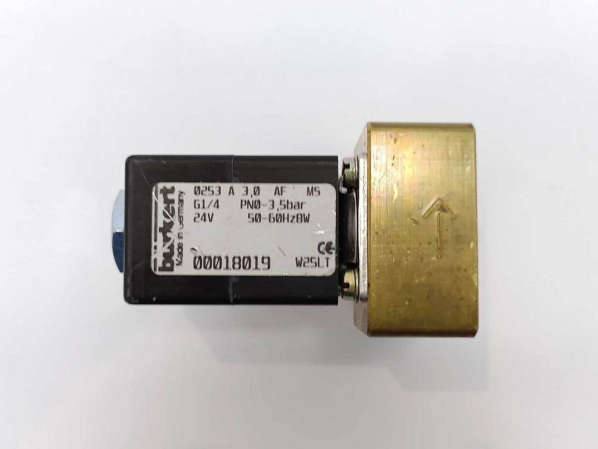 Burkert 18019 Type 0253 2/2-Way Solenoid Valve GETINGE Autoclave Spareparts