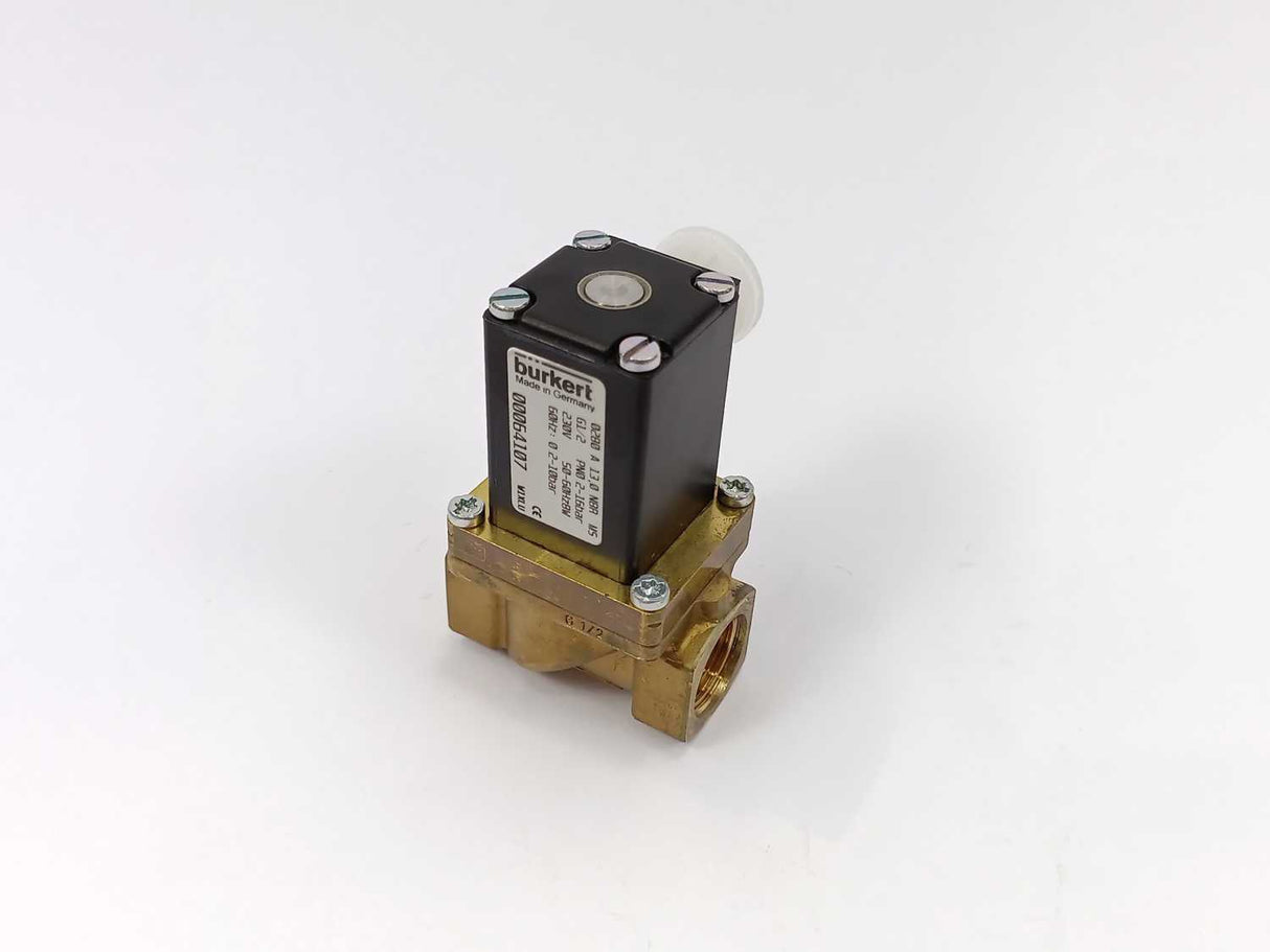Burkert 64107 Type 0280 Solenoid Valve GETINGE Autoclave Spareparts