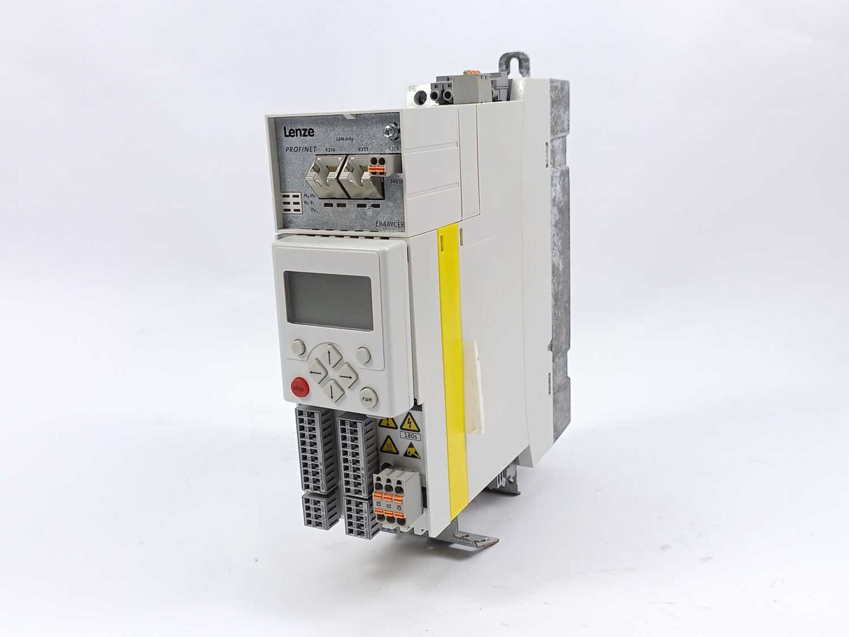 LENZE E84AVHCE3714SB0-ERXXX 8400 HighLine C Inverter Drive w/ EZAEBK1001 Keypad