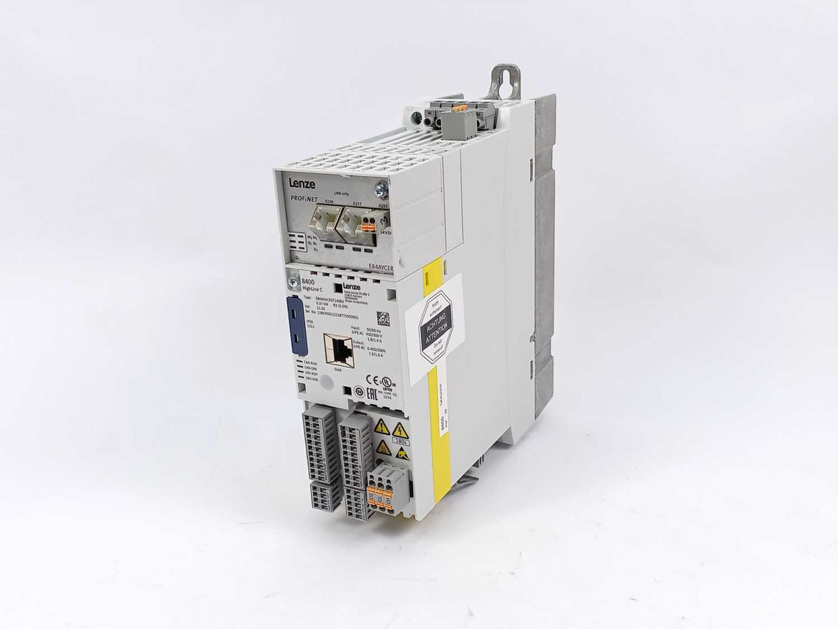 LENZE E84AVHCE3714SB0-ERXXX 8400 HighLine C Inverter Drive