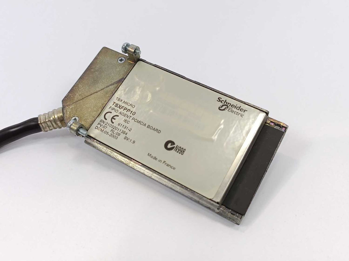 Schneider Electric TSXFPP10, cable cuttet Fipio Agent PCMCIA Board + TSXFPCG030