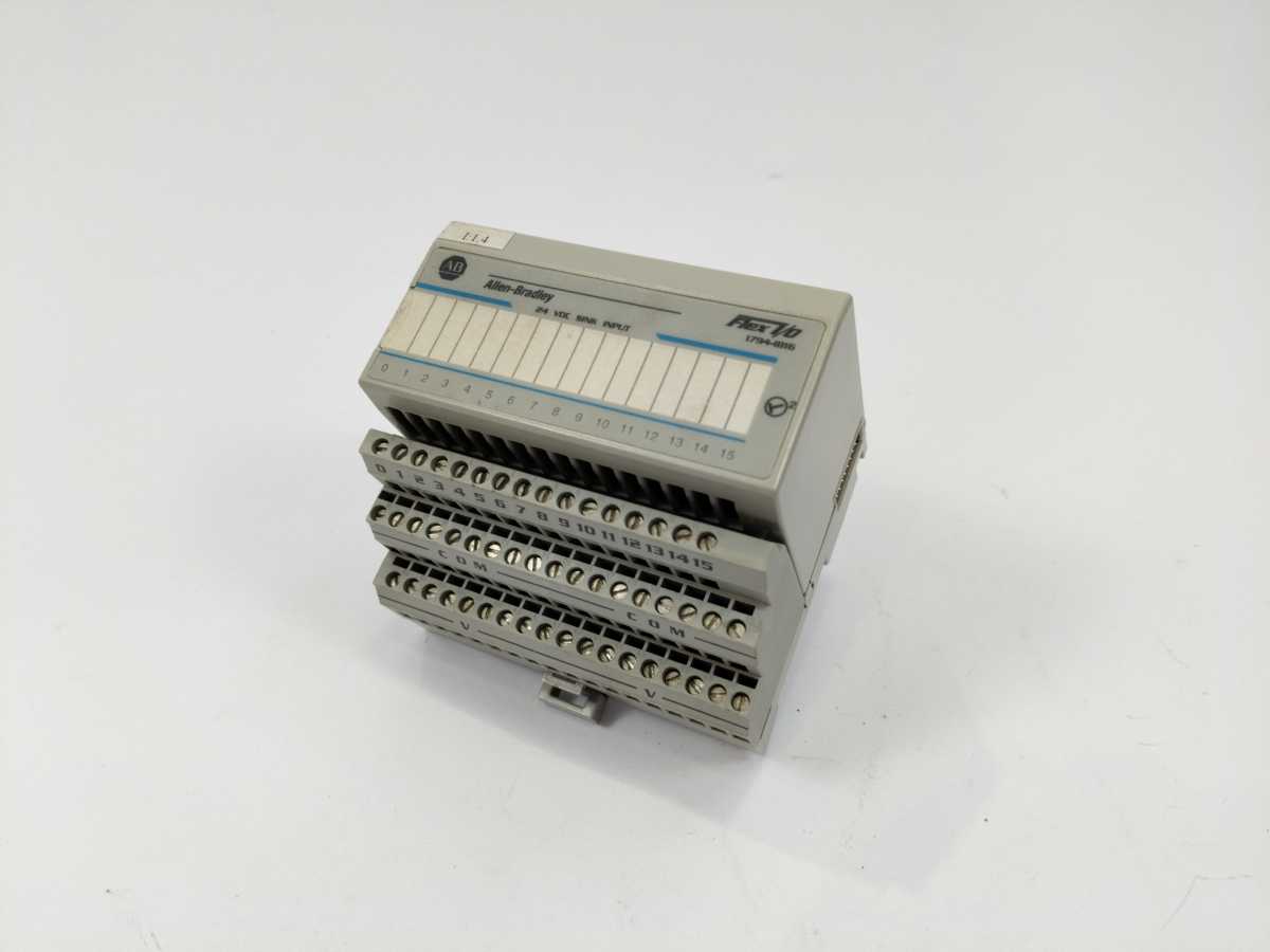 AB 1794-IB16 Ser. A 24 VDC SINK INPUT Module + 1794-TB3 Ser. A Base