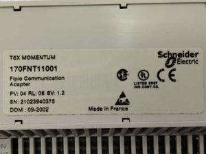 Schneider Electric 170ADM35010 170FNT11001 TSX Momentum W/ 170FNT11001