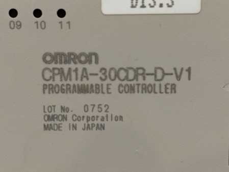 OMRON CPM1A-30CDR-D-V1 Programmable Controller