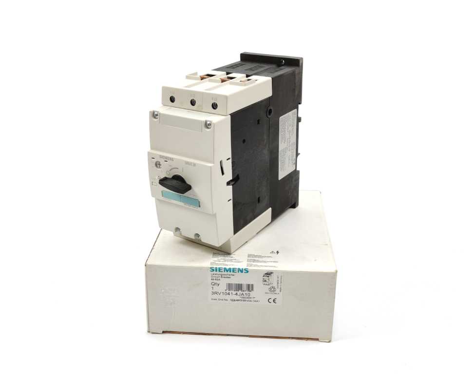 Siemens 3RV1041-4JA10 Circuit Breaker E05