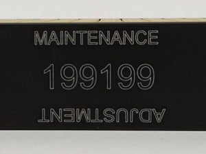 Hamilton 199199 Maintenance Tool 96-H TADM Pressure Calibration