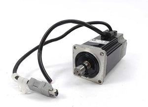OMRON R7M-A40030-S1 AC Servo Motor, one cable connector missing.