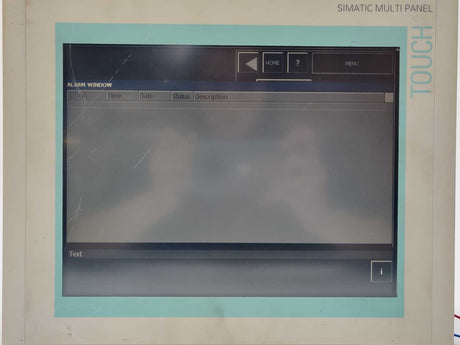 Siemens 6AV6545-0DA10-0AX0 SIMATIC HMI Multi Panel MP 370 12"