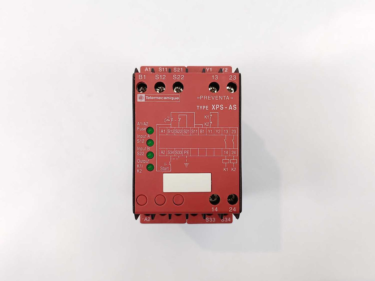 TELEMECANIQUE XPSAS5140 Module XPS-AS Emergency stop 24 V AC DC