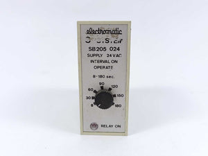 Electromatic SB 205 024 S-System Interval on Operate 8-180 sec.