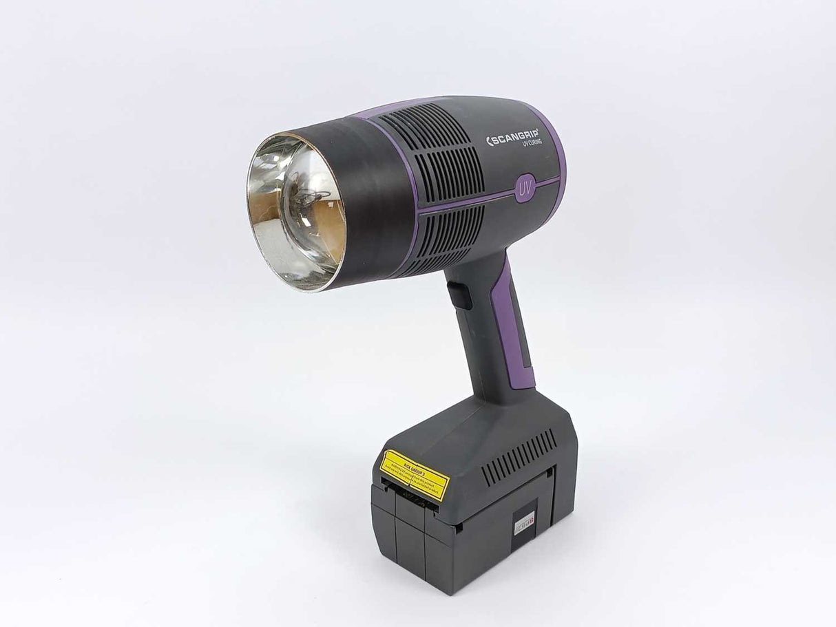 Scangrip 03.5803 UV-GUN Handheld UV Light Kit, with battery, used as Demo