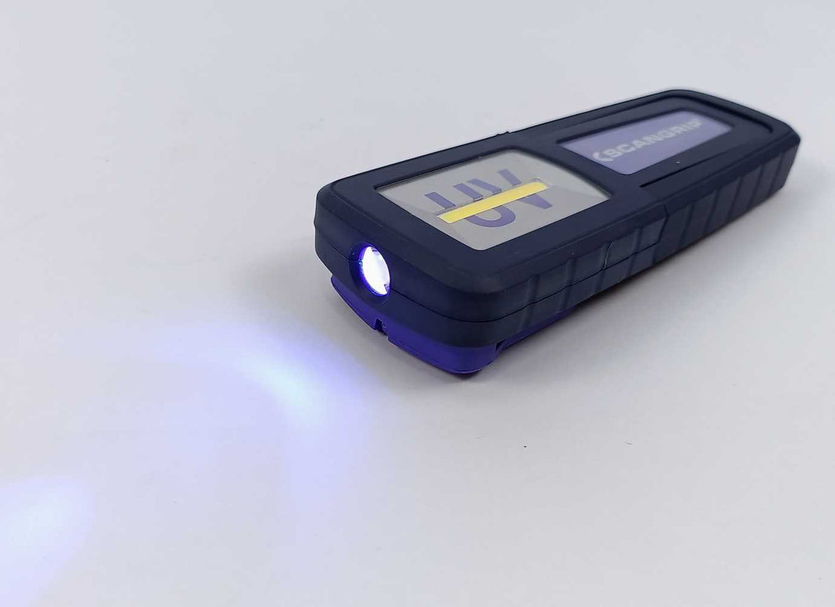 Scangrip 03.5408 UV-FORM Rechargeable LED work light with UV-light on top