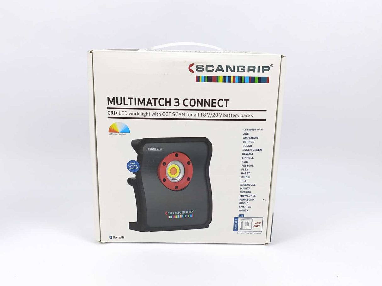 Scangrip 03.5675C MULTIMATCH 3 CONNECT w/o Battery