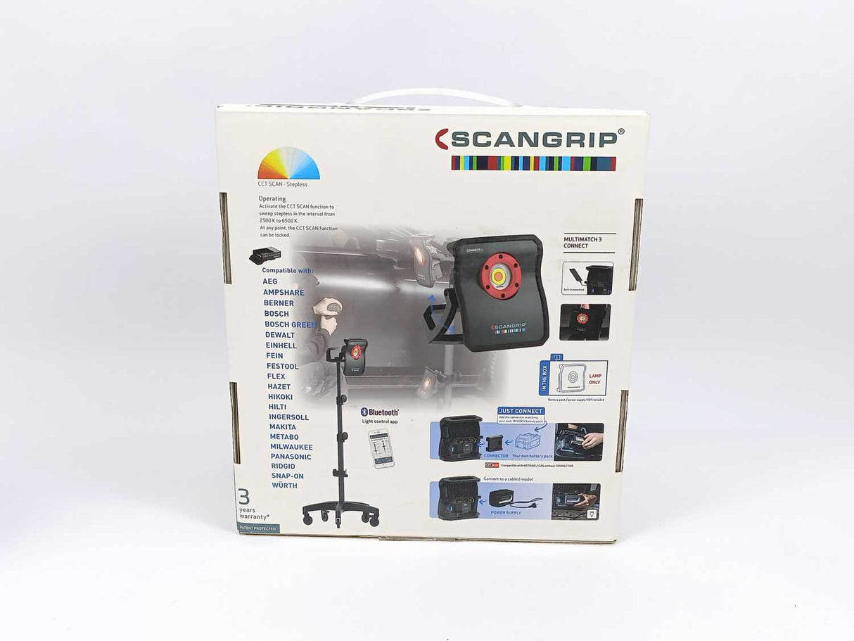 Scangrip 03.5675C MULTIMATCH 3 CONNECT w/o Battery