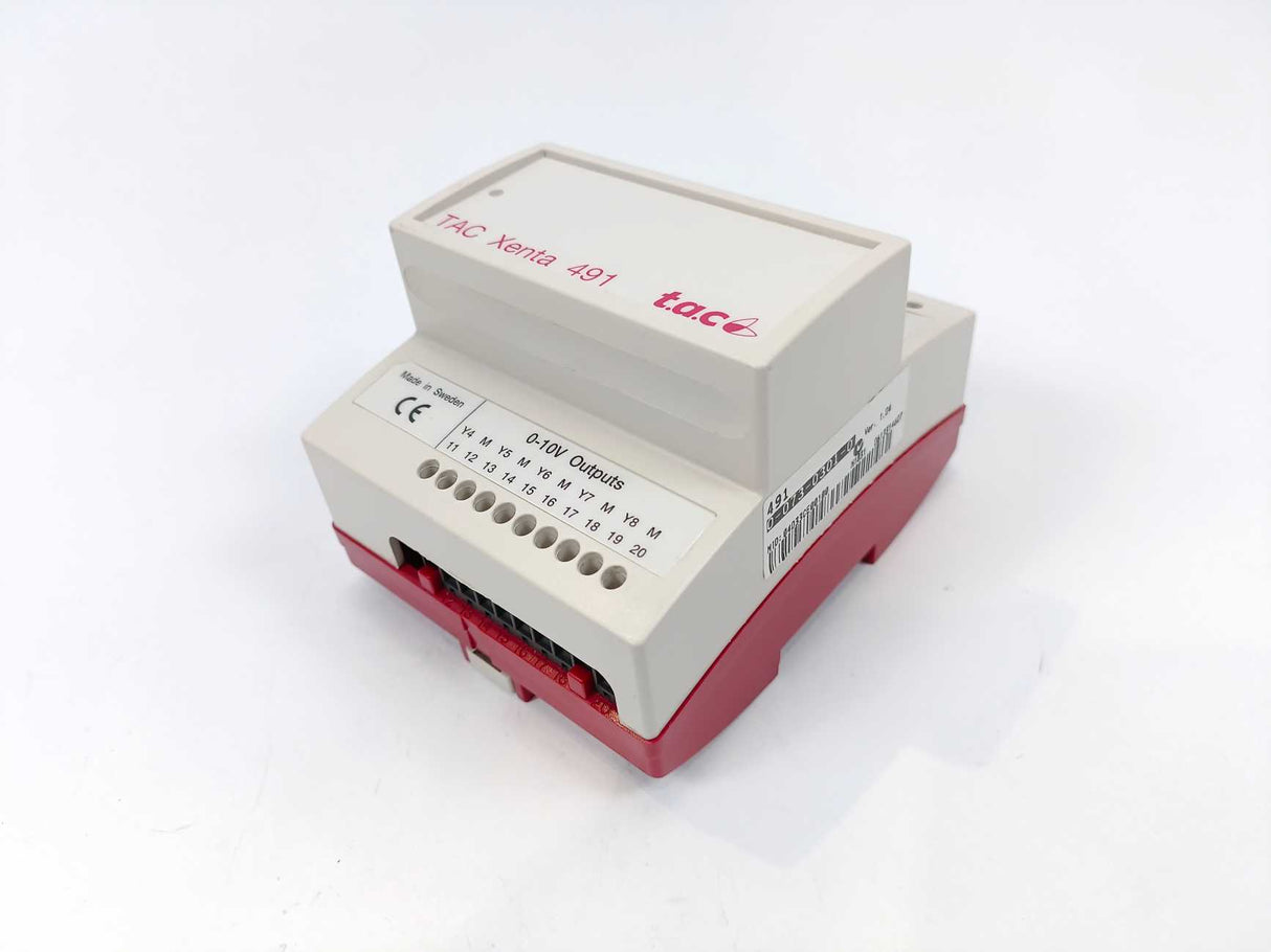 Schneider Electric 007303010 TAC Xenta 491 Analog Output Module 24 Vac