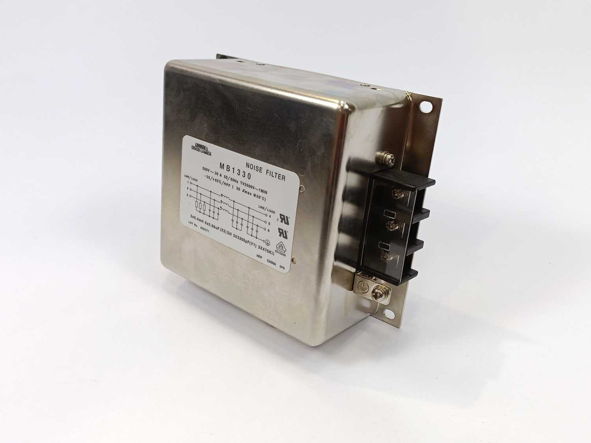 Densei-Lambda MB1330 Noise Filter 500V ~ 30A 50/60Hz TV2500V~1MIN