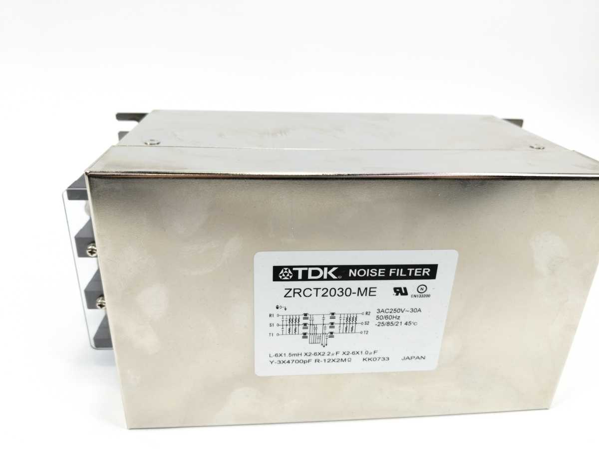 TDK ZRCT2030-ME Noise Filter 3AC250V~30A 50/60Hz