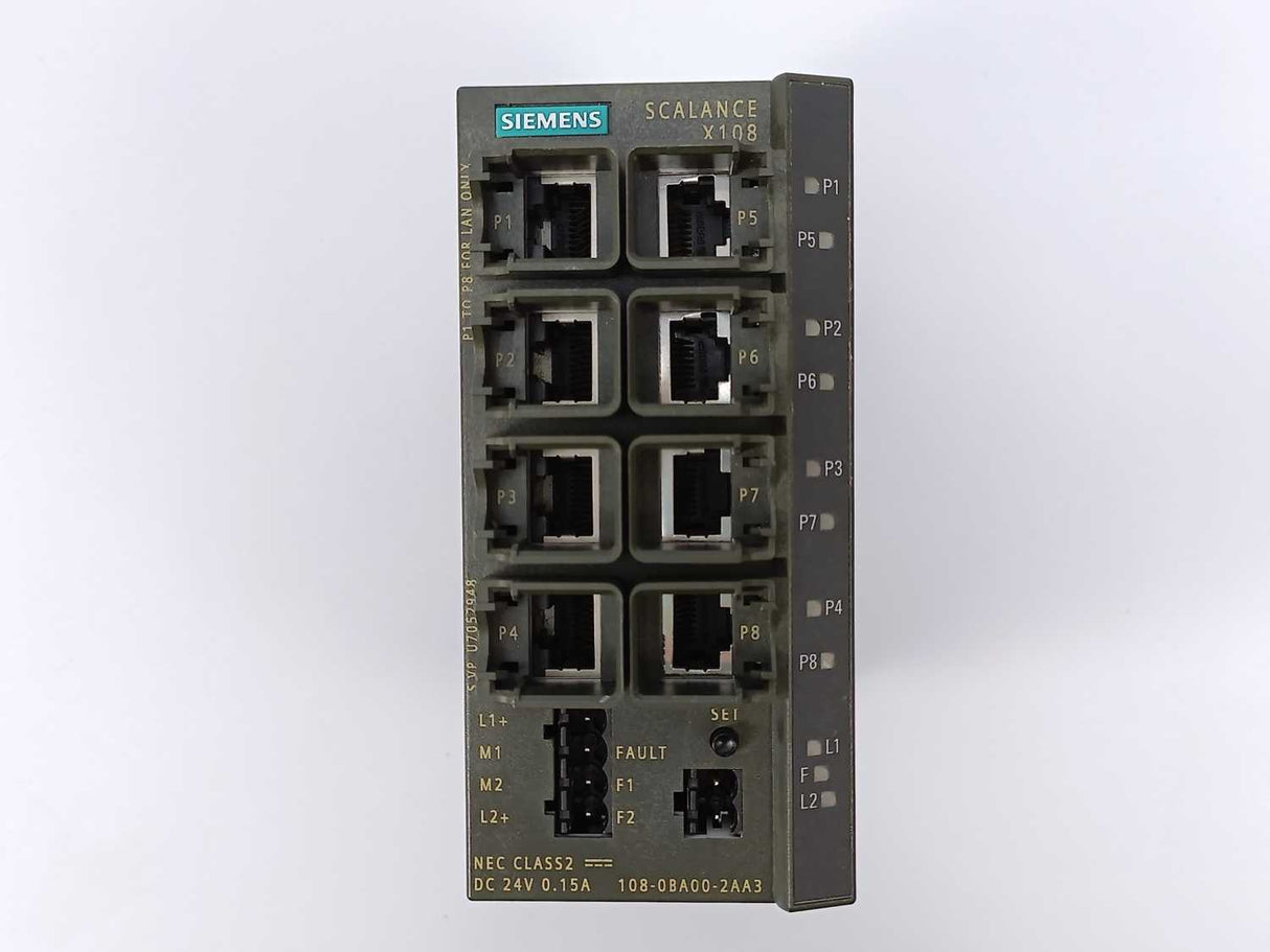 Siemens 6GK5108-0BA00-2AA3 SIMATIC NET Industrial Ethernet Switch