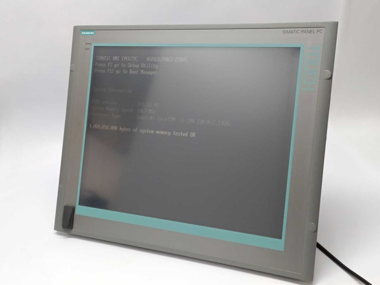 Siemens 6AV7894-0BD50-1BC0 SIMATIC HMI IPC677C