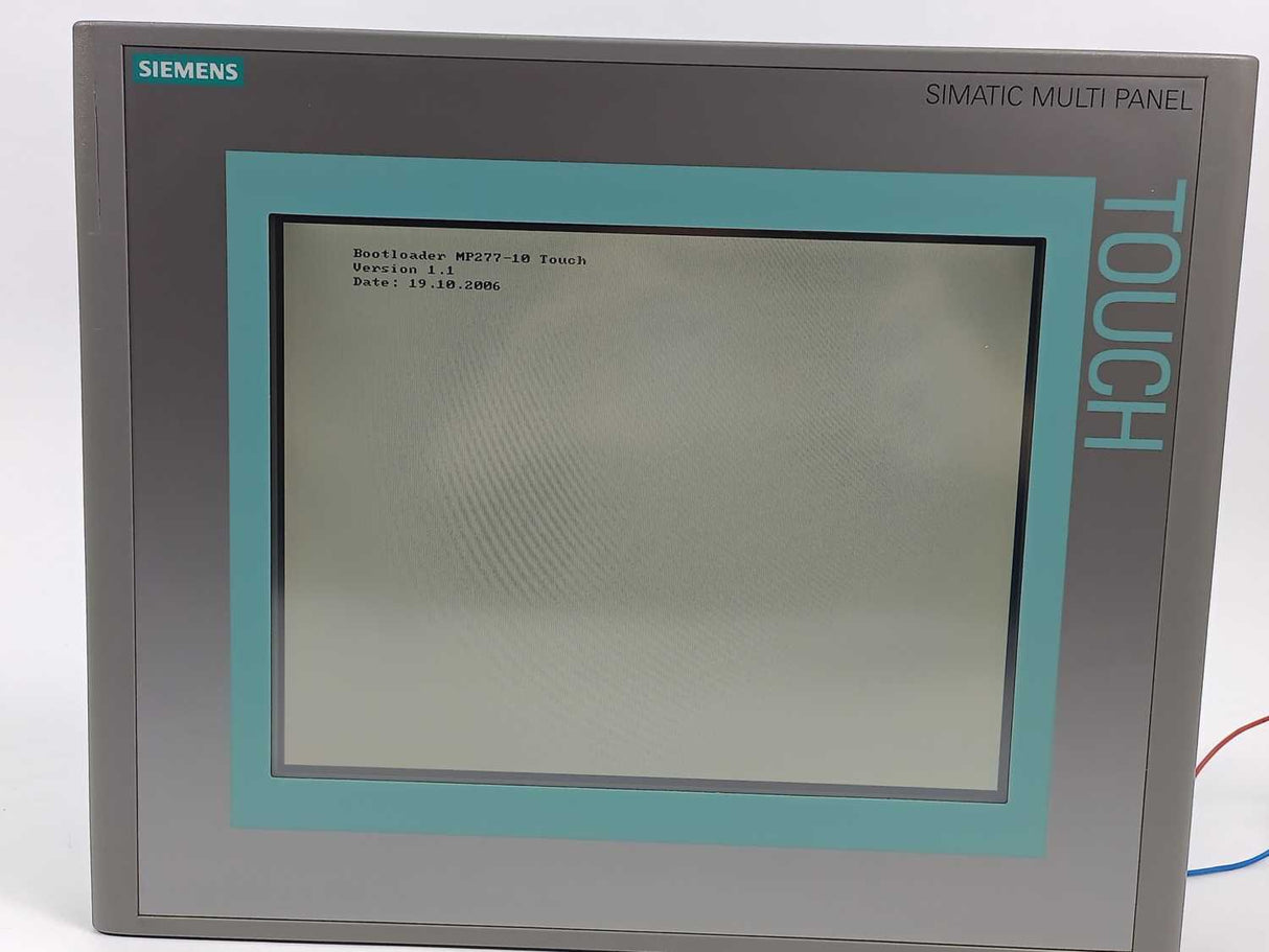 Siemens 6AV6 643-0CD01-1AX0 SIMATIC MULTI PANEL 277 10" Touch