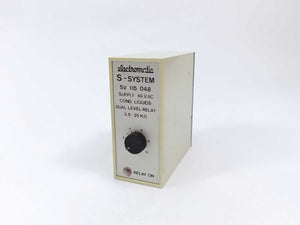 Electromatic SV 115 048 S-System Cond. Liquids Dual Level Relay 48VAC