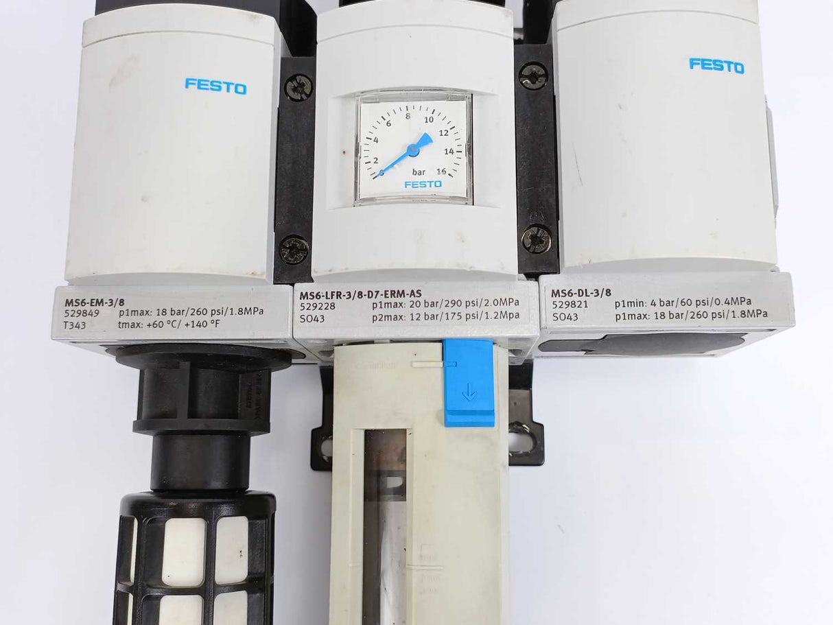 Festo 529228 MS6-LFR-3/8-D7-ERM-AS Filter Regulator