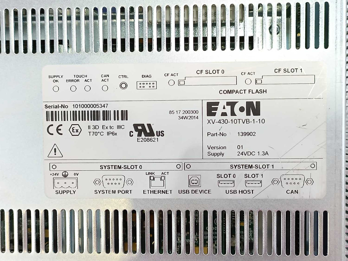 Eaton XV-430-10TVB-1-10 139902 Touch Panel