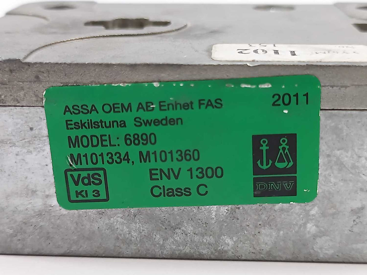 ASSA OEM AB Enhet FAS 6890 Security Container Key Lock Vds KL 3