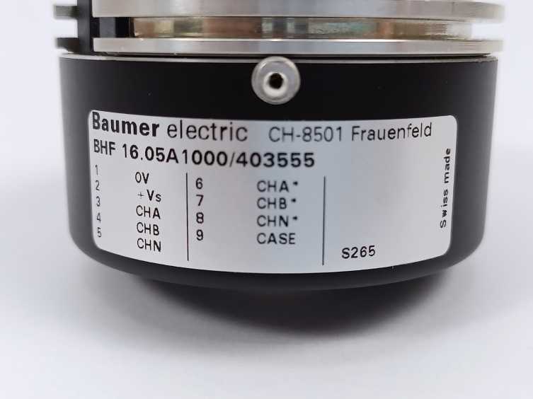 BAUMER ELECTRIC BHF 16.05A1000/403555 Encoder