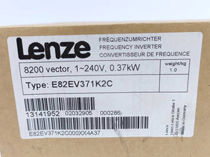 LENZE E82EV371C2C Inverter Drive E82EV371K2C + E82ZAFSC100 13141952
