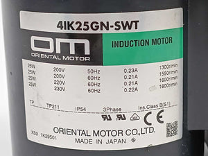 Oriental Motor 4IK25GN-SWT Induction Motor