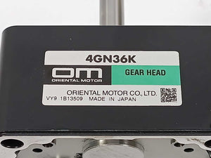 Oriental Motor 4GN36K Parallel Shaft Gearhead