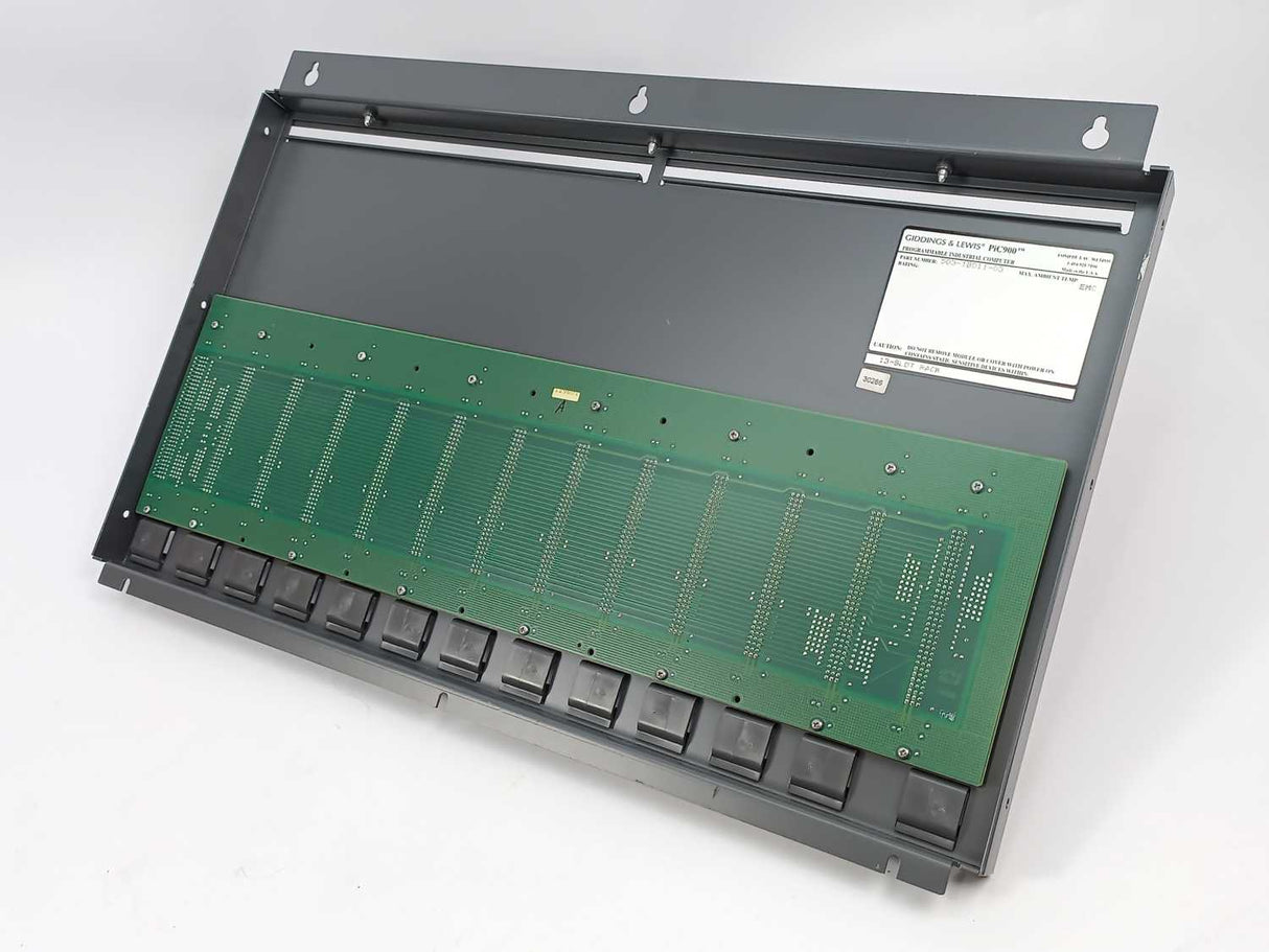 GIDDINGS & LEWIS 503-18011-03 13-Slot Rack Computer Chasis