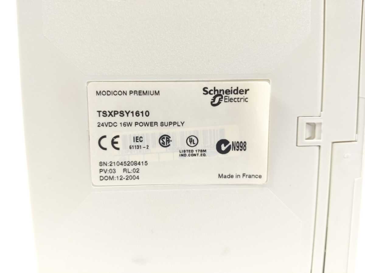 Schneider Electric TSXPSY1610 MODICON Power Supply Module 24VDC 16W