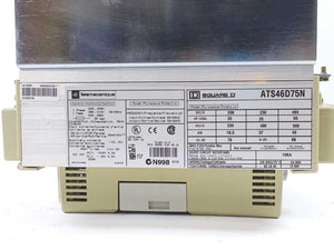 TELEMECANIQUE ATS46D75N Soft Starter – 75 A, 208–690 V AC, Altistart 46 Series