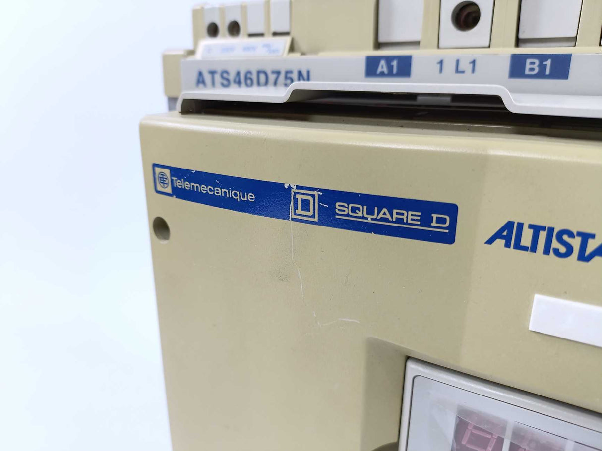 TELEMECANIQUE ATS46D75N Soft Starter – 75 A, 208–690 V AC, Altistart 46 Series