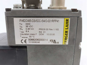 berger Lahr IFA62/2485-DS/5DC-I54/O-001RPP41 Servo Motor