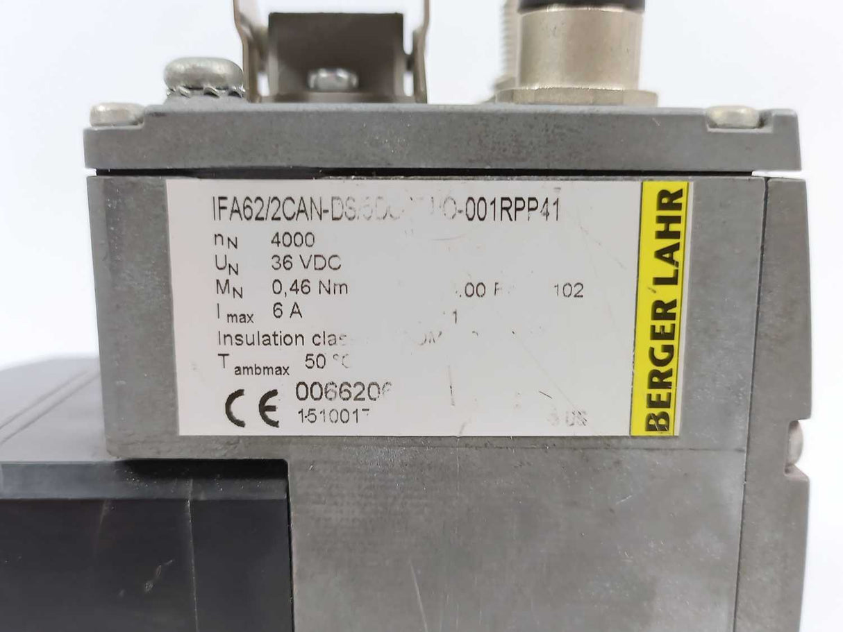 berger Lahr IFA62/2CAN-DS/5DC-B54/O-001RPP41 Servo Motor
