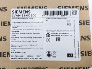 Siemens 3VA9483-0QB00 3-piece Bus Connector