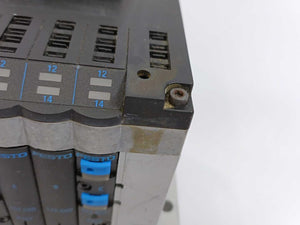 Festo 18260 CPV14-GE-FB-4 Valve Terminal w/ 152425 CPV14-VI-P4-1/8-B