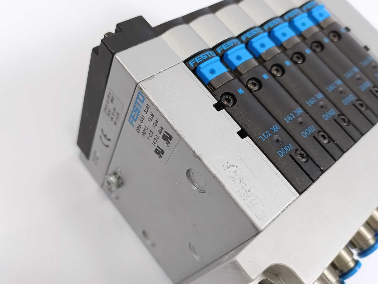 Festo 18210 CPV14-VI Valve Terminal, w/ 18261 CPV14-GE-FB-6