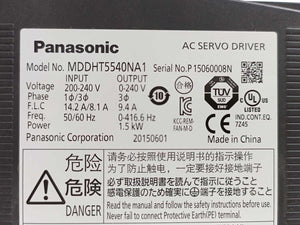Panasonic  MDDHT5540NA1 AC Servo Driver