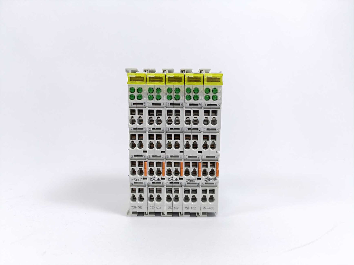 Wago 750-402 Input Module 4DI 24VDC 3.0ms 5 Pcs.