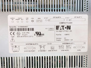 Eaton 139915 XV-440-12TSB-1-50 Touch Panel