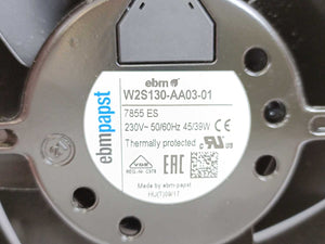 Ebmpapst W2S130-AA03-01 Axial fan 220/230V~50/60Hz 48/47W