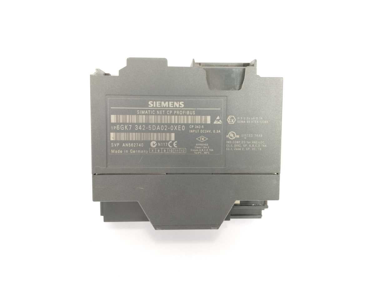 Siemens 6GK7342-5DA02-0XE0 CP 342-5 SIMATIC NET CP PROFIBUS