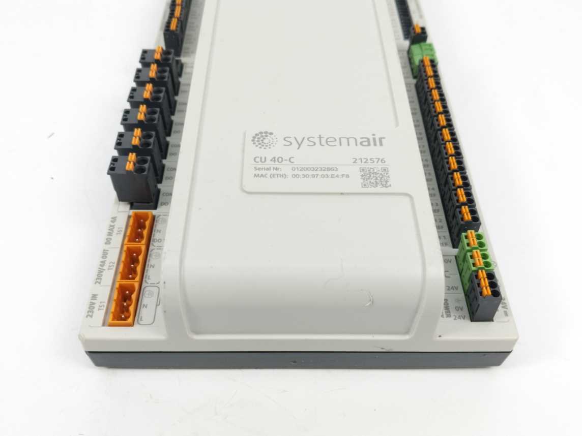 systemair 212576 CU 40-C, Controller