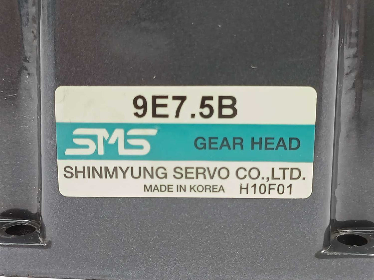 Shinmyung Servo / SMS 9E7.5B Gear Head