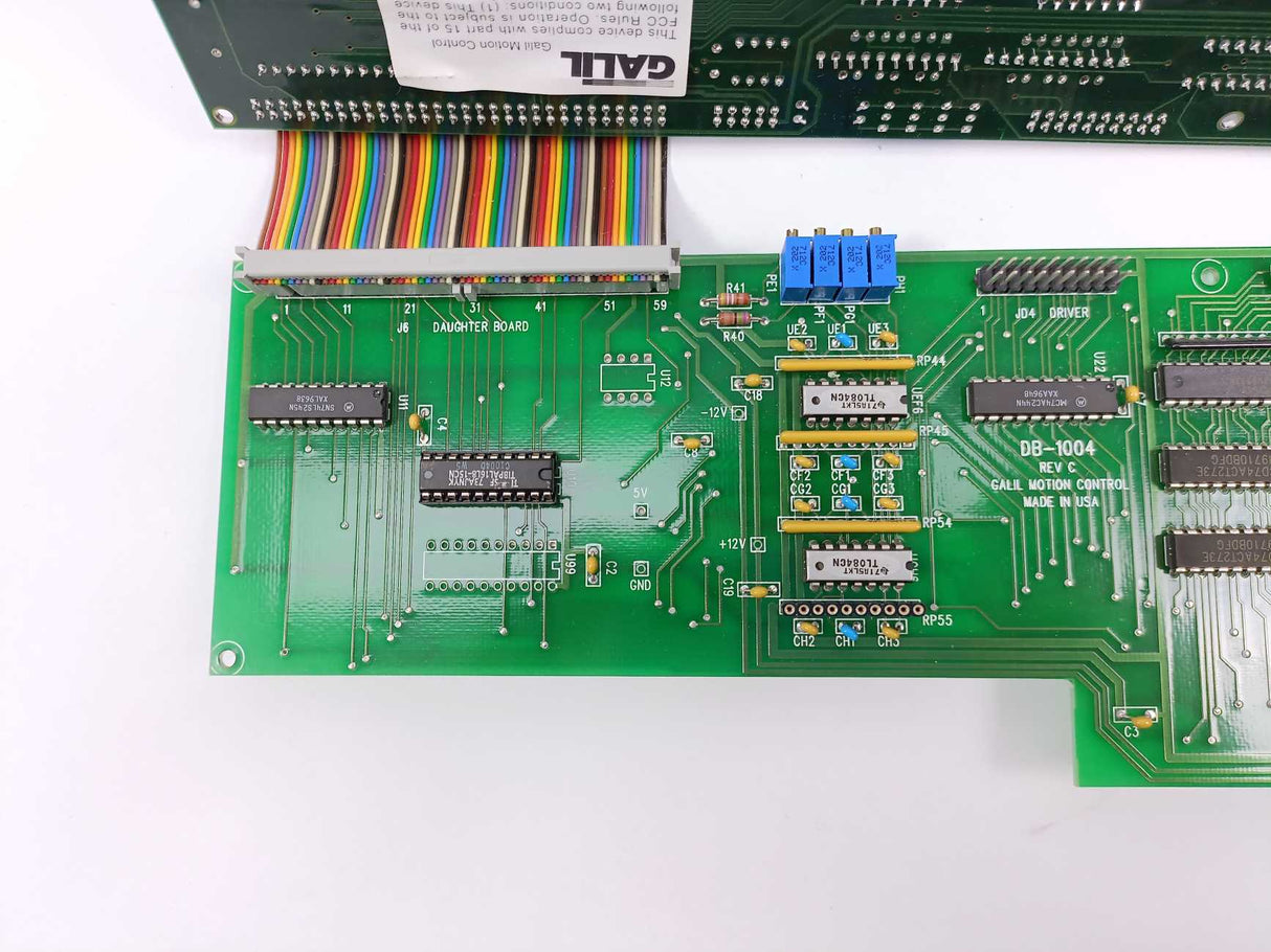 GALIL MOTION CONTROLS DB-1004 Rev.C, W:DMC-1070, Rev.G & DM-26126